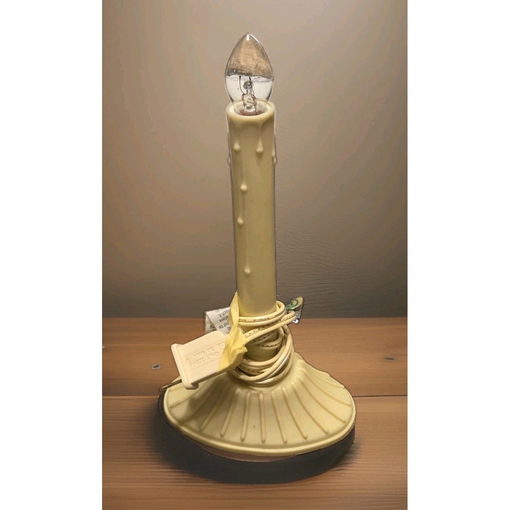 VTG Christmas Candle Plastic Drip Electric Tested & Working Buy More Save More